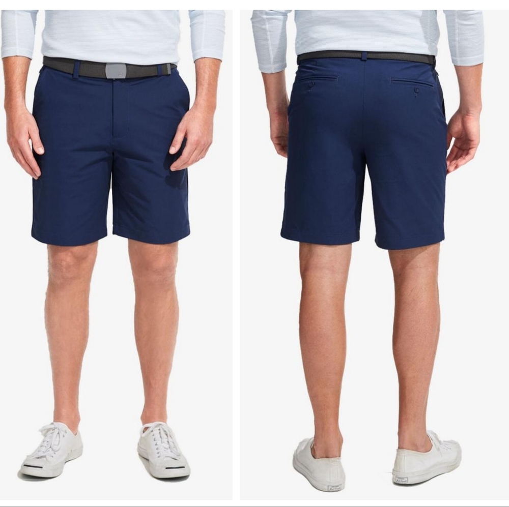 Vineyard Vines 8" Performance Breaker Shorts – Men’s Size 28 – Navy Blue